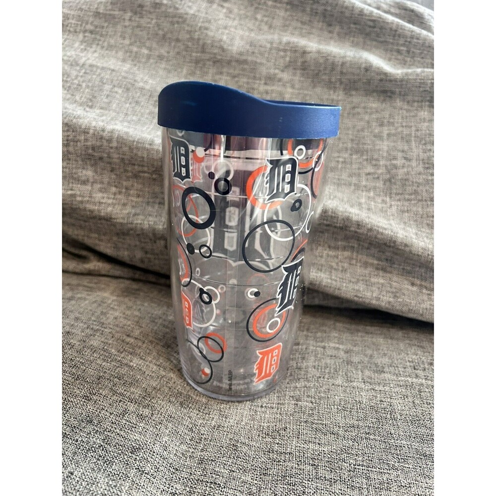 Tervis Tumbler Detroit Tigers Tumbler Double Wall Insulated Lid BPA Free 16 oz - Picture 3 of 7